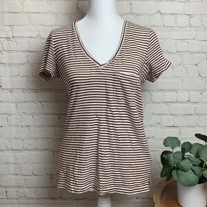 Madewell Whisper Cotton V-Neck Pocket Tee